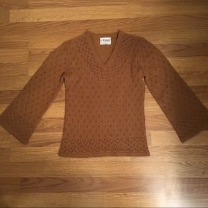 Vintage 70’s boho sweater