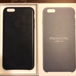Navy IPhone 6s leather case