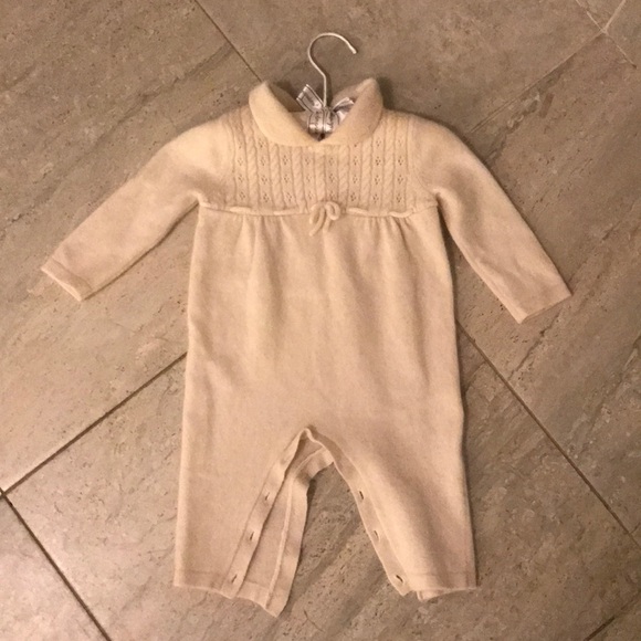 cashmere onesie baby