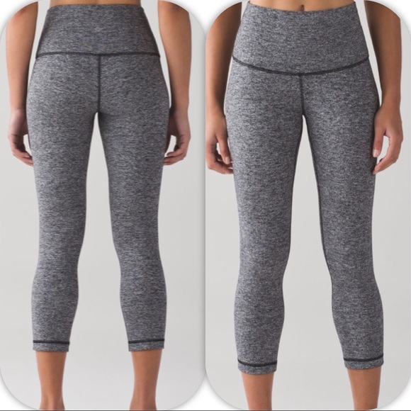 lululemon athletica Pants - NWT HBLK LULULEMON WUNDER UNDER CROP HI RISE - - 8