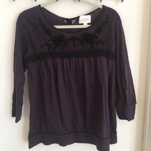 Deletta purple top