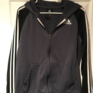 Youth boys Adidas zip up