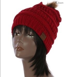 Pom Pom Winter Beanie