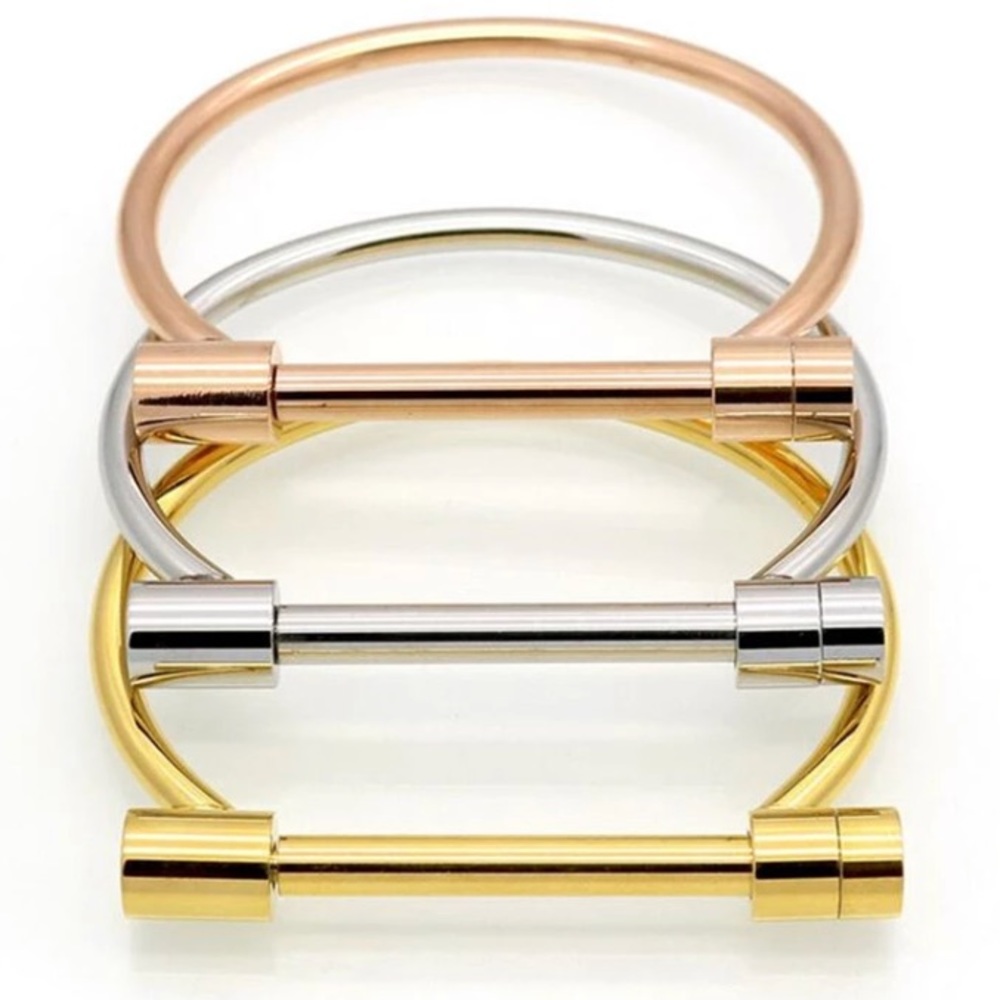 Shackle Screw Cuff Bracelet