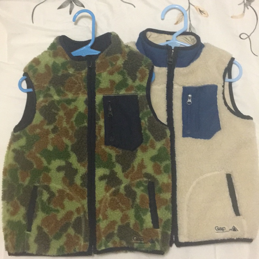 GAP boys Sherpa vest