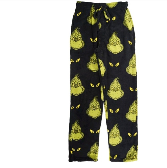 grinch pj pants