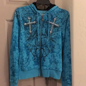 Women's western styled hoodie
