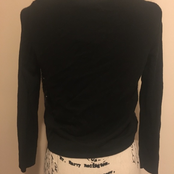 NWT Anthropologie sequin Cardigan Size Small - Picture 2 of 5