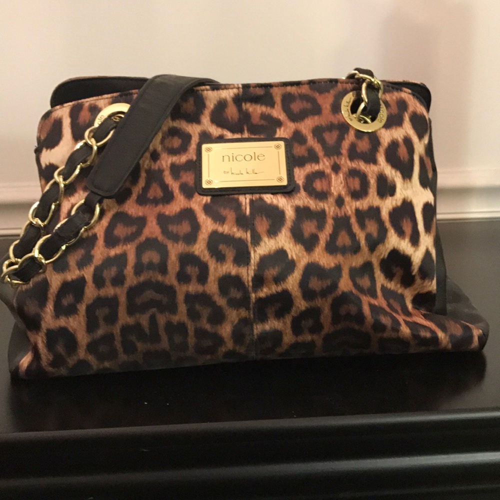 Animal print bag
