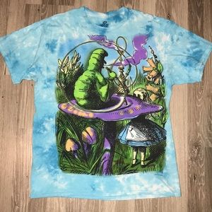 Alice in wonderland large graphic shirt p8