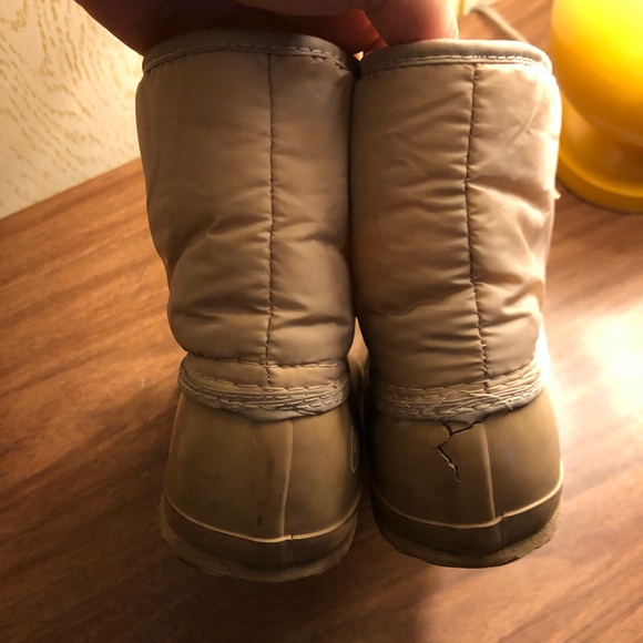 Candie’s nude winter boots with lining - Picture 6 of 7
