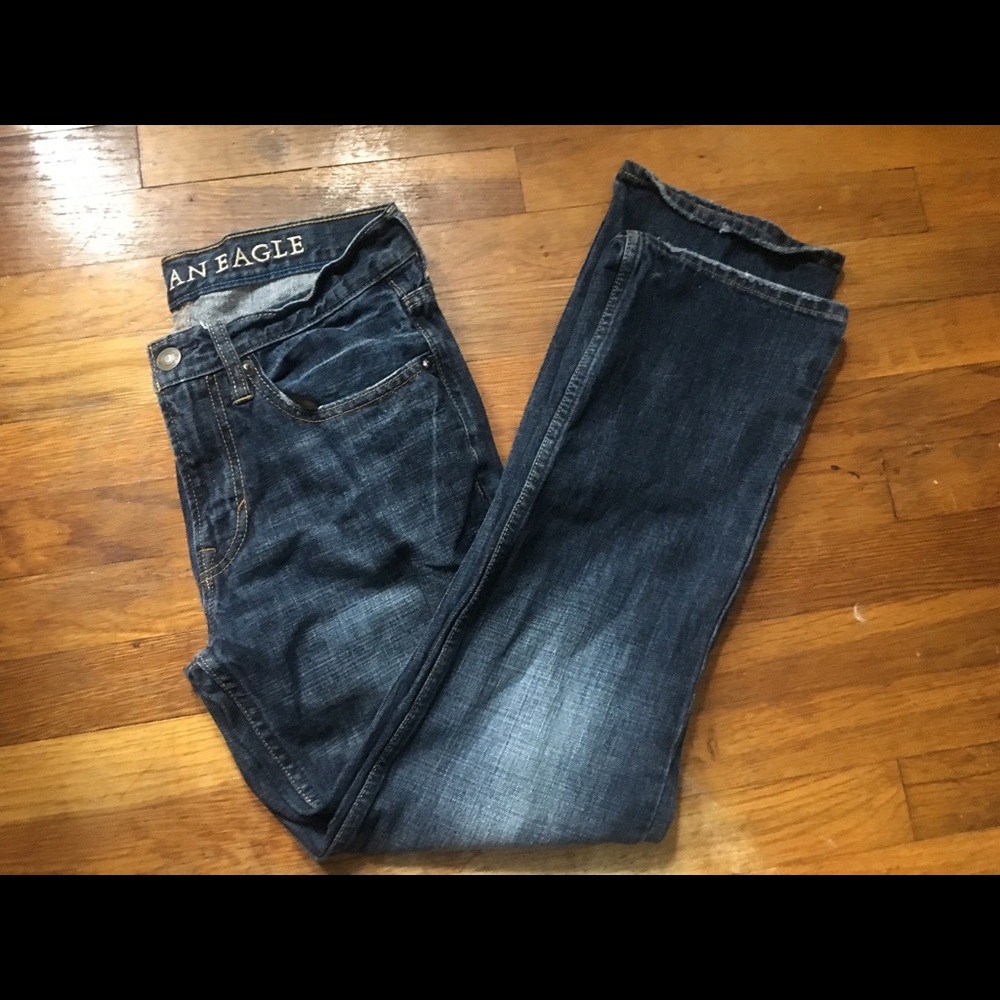 American Eagle Straight Leg Jeans, 28x28