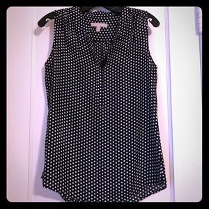 Black & White Polka Dot Blouse