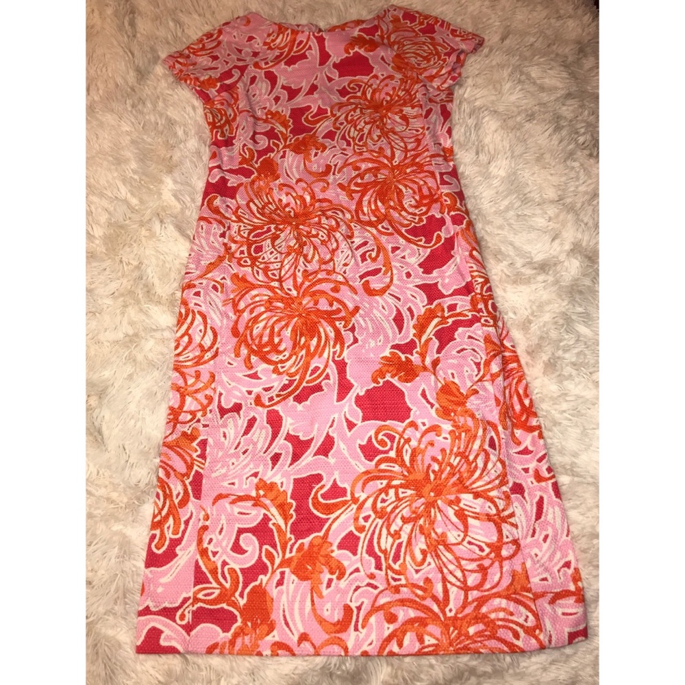 Colorful cap sleeve dress by Taylor