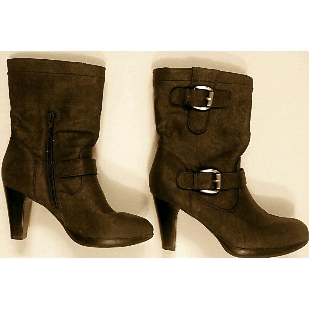 Rialto Brown Size 6 High Heel Boots