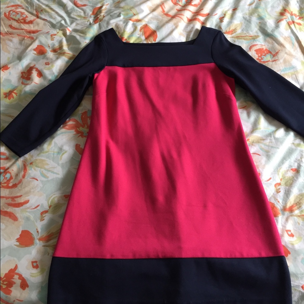 Boat neck dress