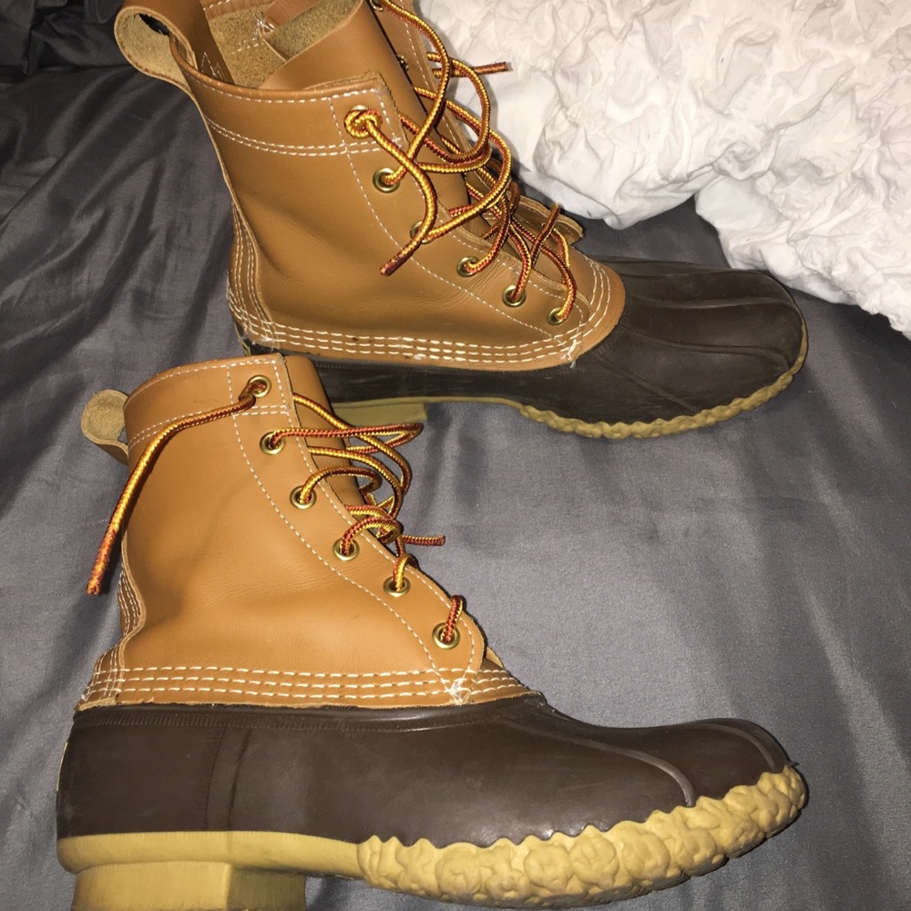 Size 6 ll bean duck boots