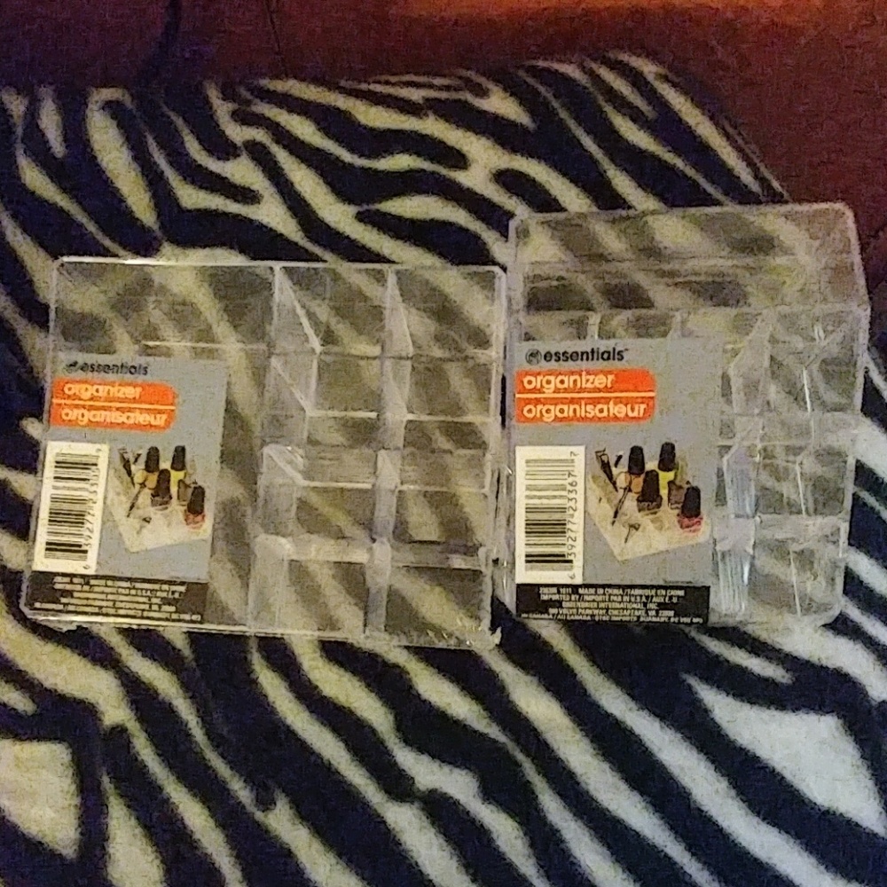 4 piece makeup organizer