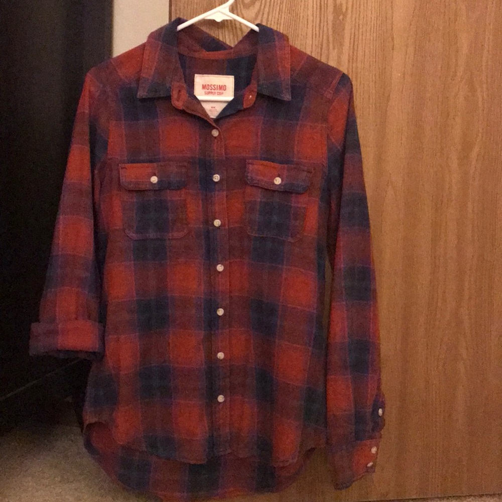 Mossimo plaid top
