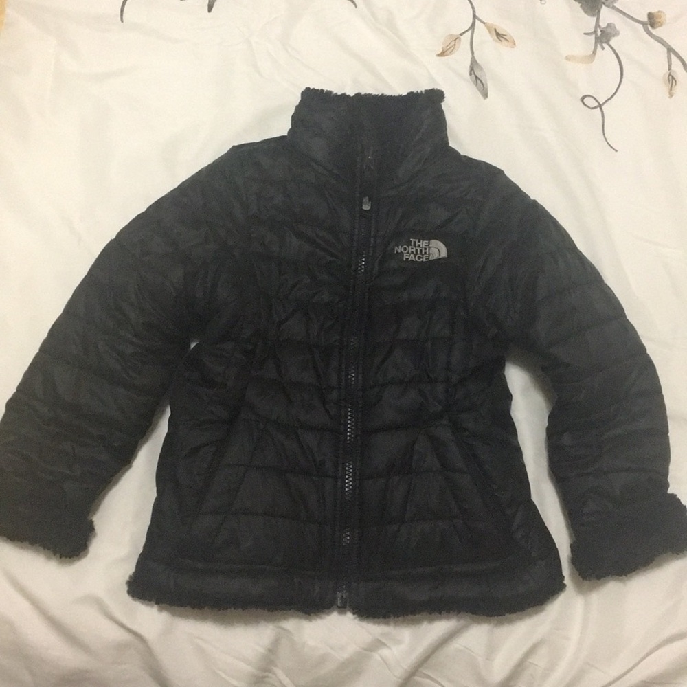 North Face girls reversible jacket