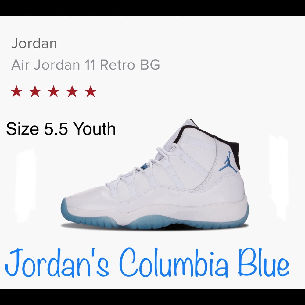 Nike Air Jordan 11 'Jordan's Columbia Blue'