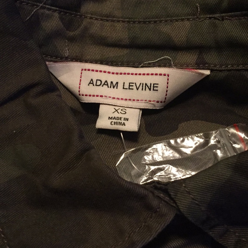 Adam Levine camo button down shirt
