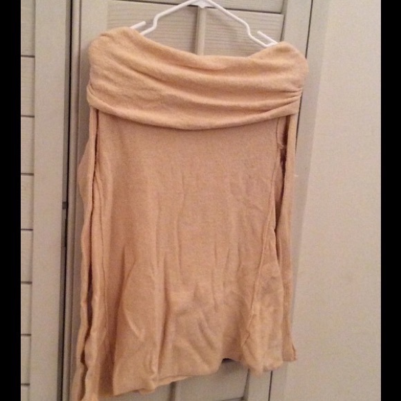 NWOT Free People Off Shoulder Sweater - Picture 4 of 5