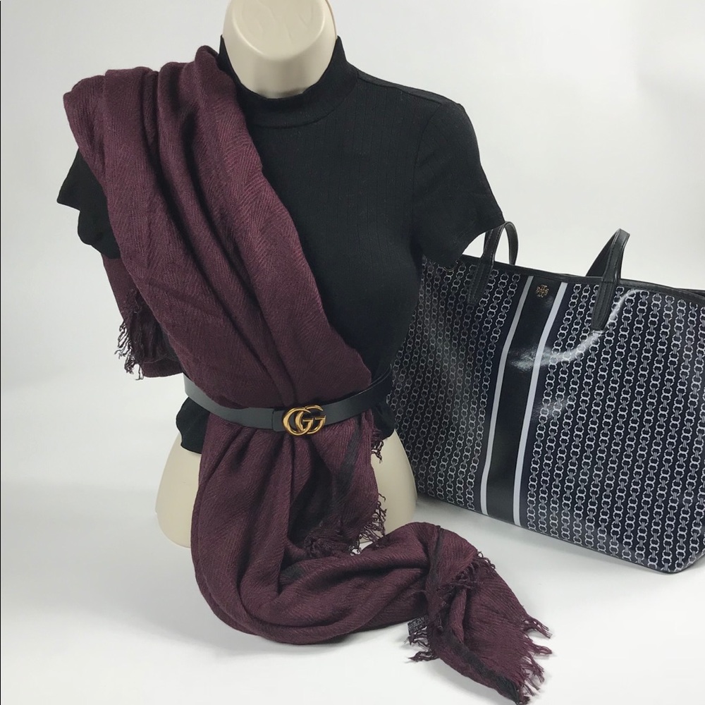 Lightweight Scarf - Wine