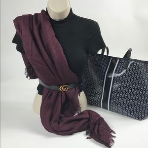 Lightweight Scarf - Wine