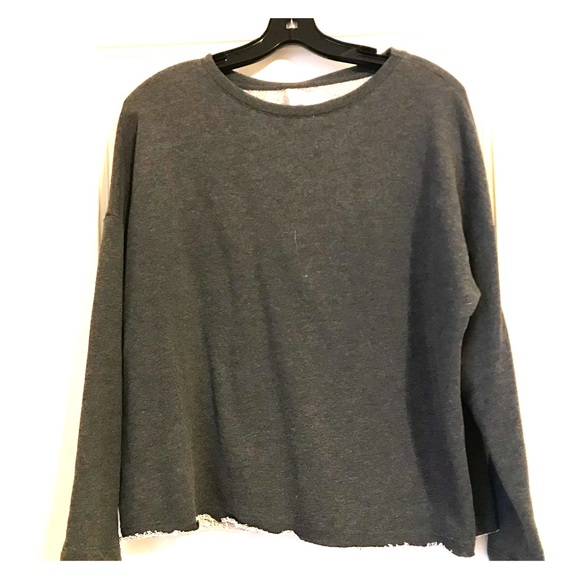 Frayed Edge Sweatshirt - Picture 1 of 2