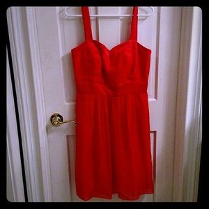 Max and Cleo orange dress