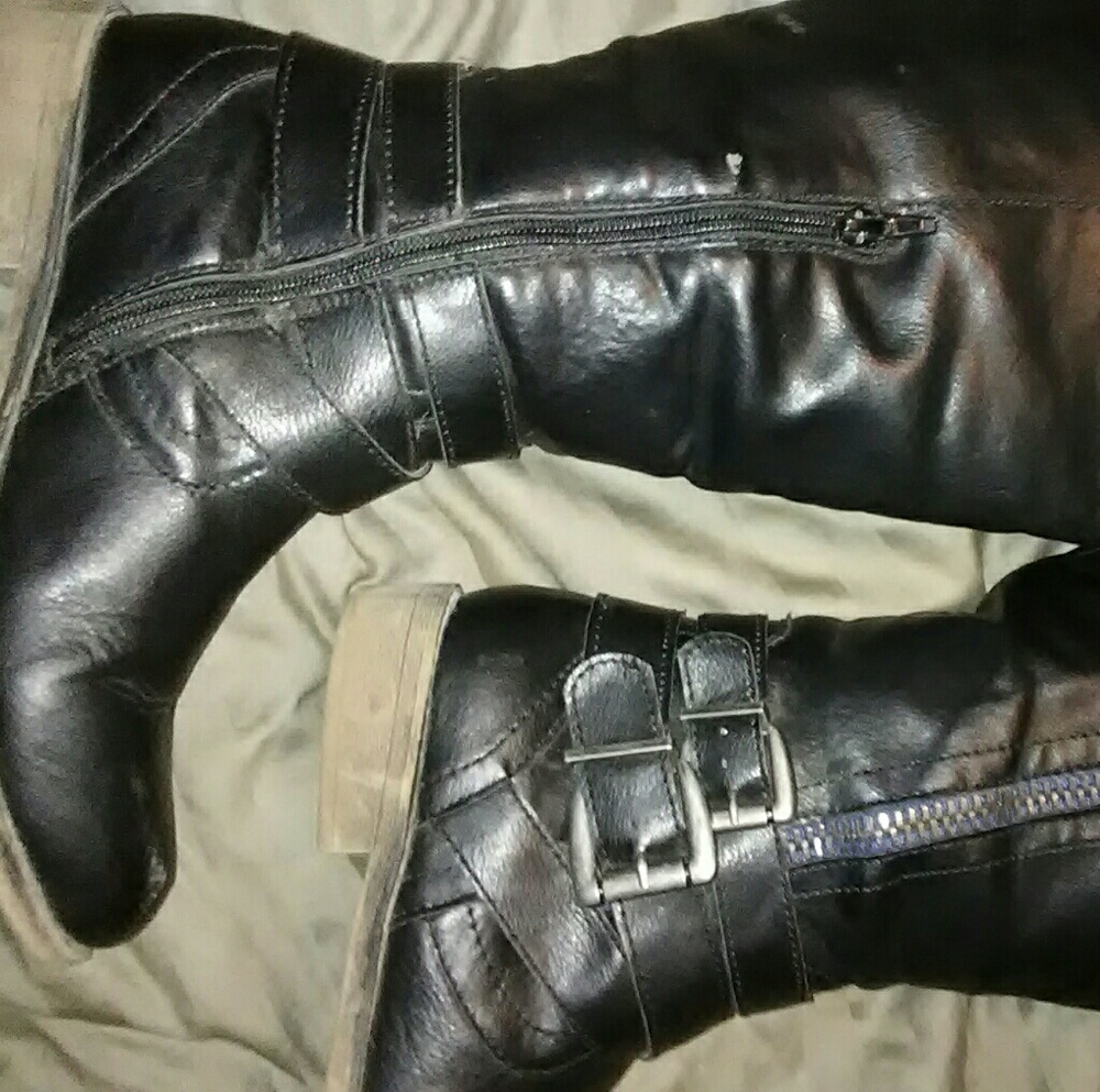 Madden Girl Black Boots