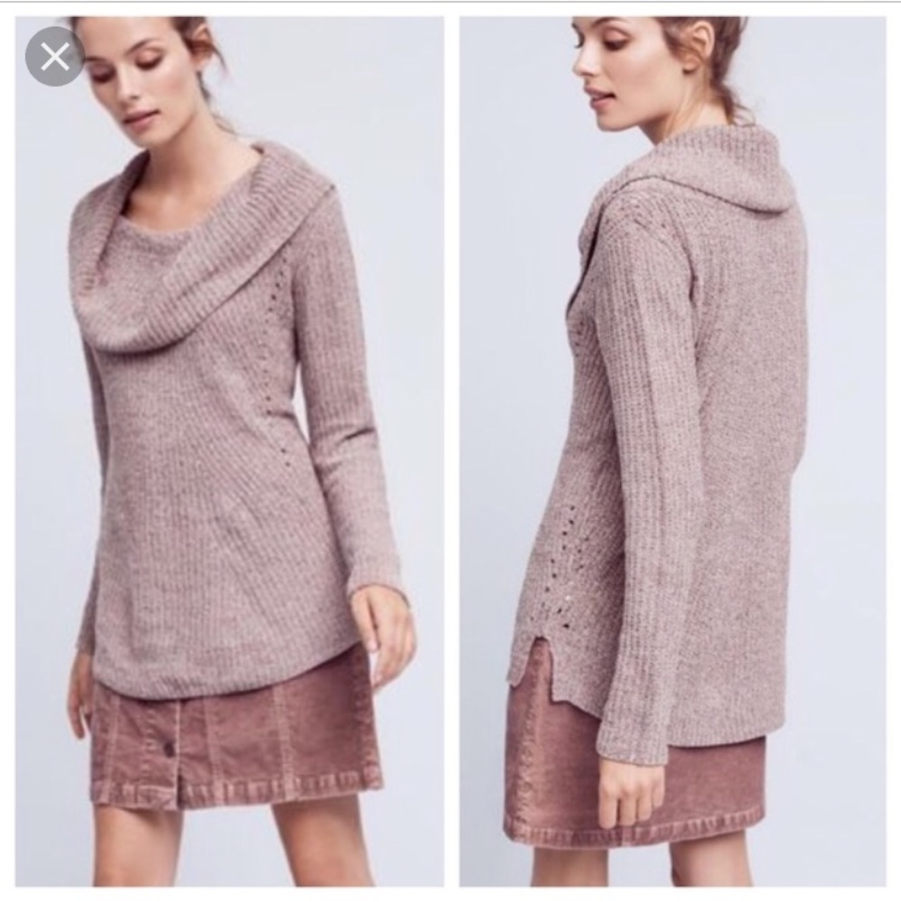 Anthropologie Off-Shoulder Tunic, MOTH - Picture 1 of 7