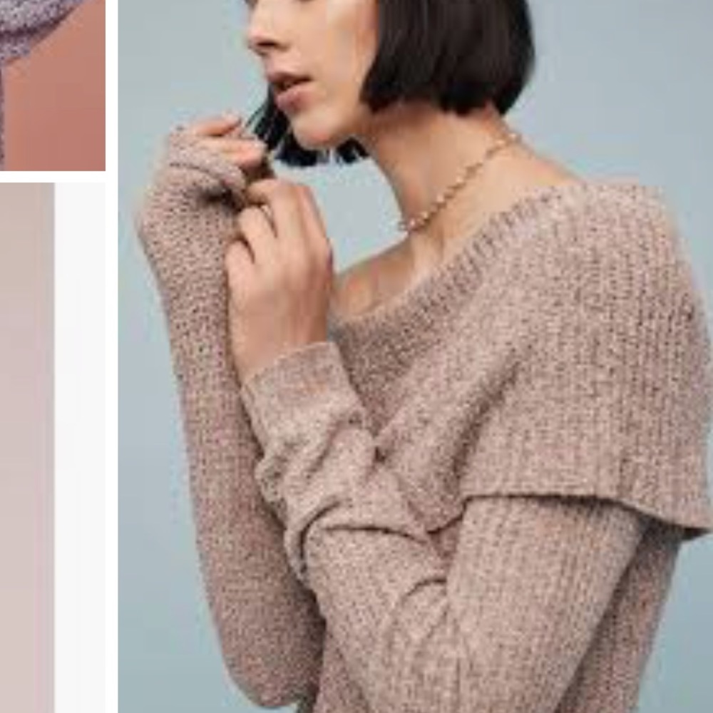 Anthropologie Off-Shoulder Tunic, MOTH - Picture 2 of 7