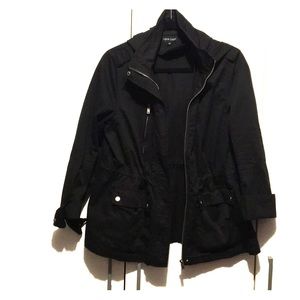 Black utility jacket