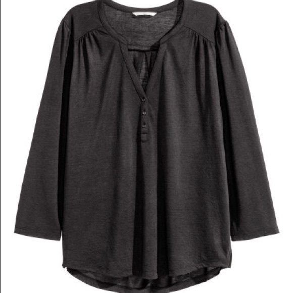 Black Jersey Top - Picture 1 of 1