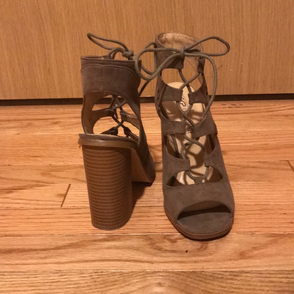 Brown heels