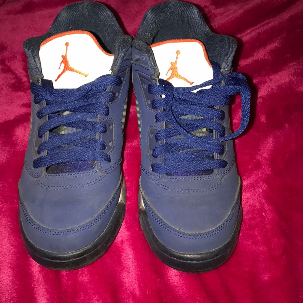 Retro Low top 5s "New York Knicks"