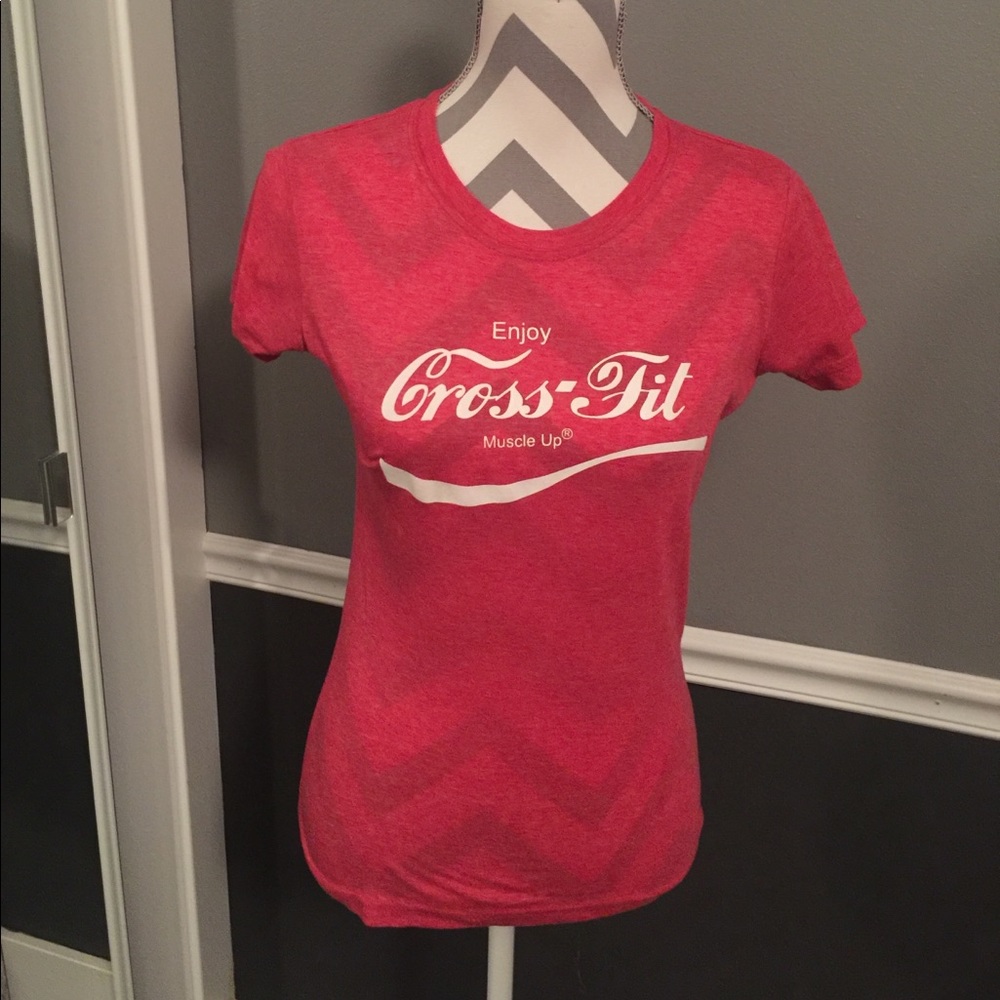 Crossfit MUSCLE UP Coca-Cola women’s tee shirt