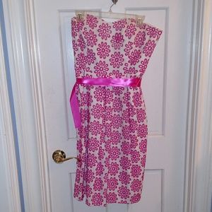 Lily Pulitzer pink flower dress