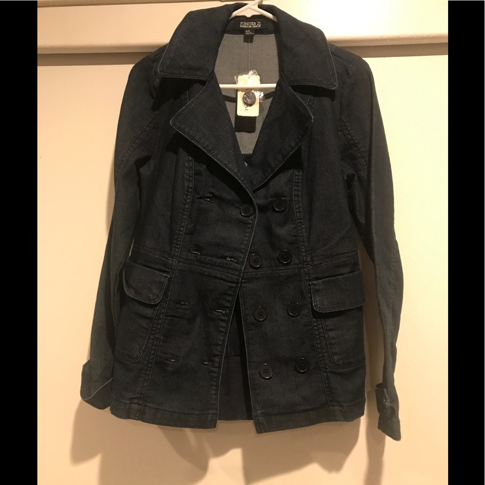 Forever 21 Jean stretchy jacket