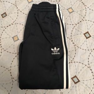 Adidas navy blue Superstar sweatpants