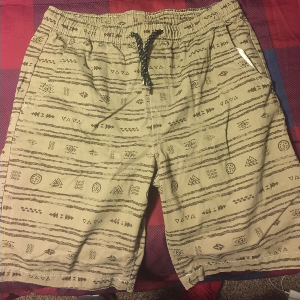 Tribal print Aztec shorts