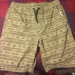 Tribal print Aztec shorts