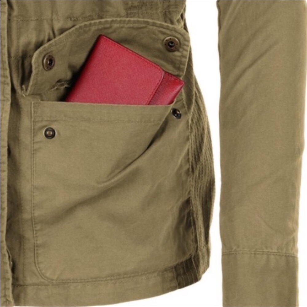 Olive utility jacket❤️Last One! - Picture 5 of 6