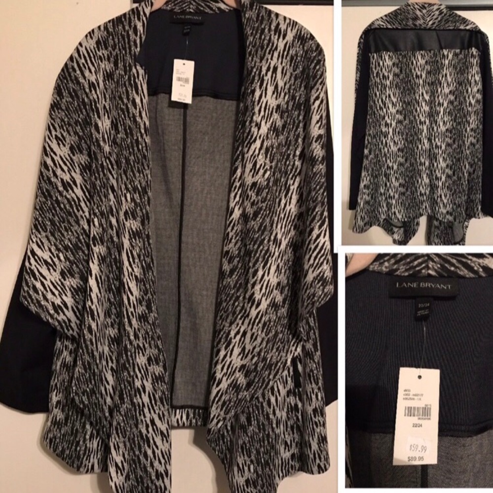 Lane Bryant over jacket