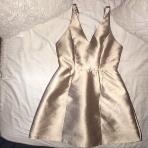 Champagne Short Dress