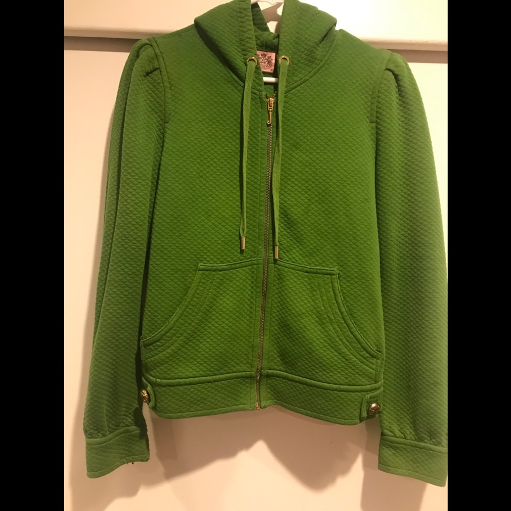 Juicy Couture green sweater