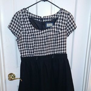 Adorable houndstooth dress