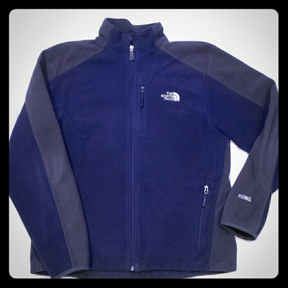 North face zip up fleece
